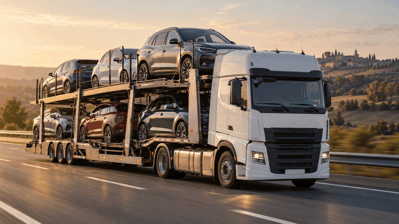 Livraison de v&eacute;hicules achet&eacute;s sur VPN Autos Pro par camion porte-voitures